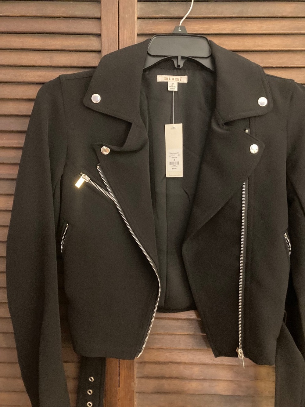 NWT Size S Moto jacket
